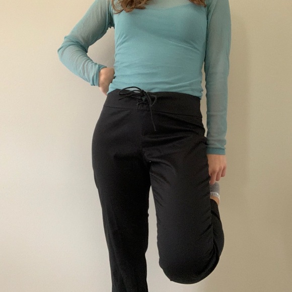 Vintage Kenneth Cole Lace-up Pants 🌌 - Picture 2 of 5